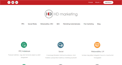 Desktop Screenshot of hdmarketing.hu